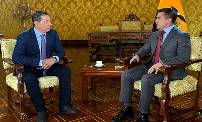 Daniel Noboa: "Estoy convencido que vamos a tener mayoría en la Asamblea"