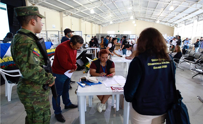 Ecuador a las urnas para elegir presidente o presidenta de la República