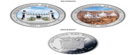 Ecuador emitirá monedas conmemorativas de plata en 2025