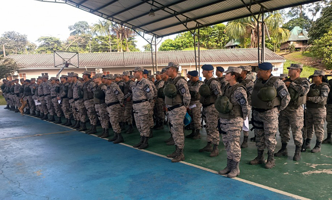 Elecciones 2025: Policías y militares se despliegan para seguridad