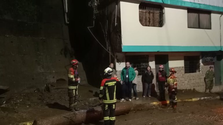 Evaluaron daños patrimoniales tras aluvión en Guápulo