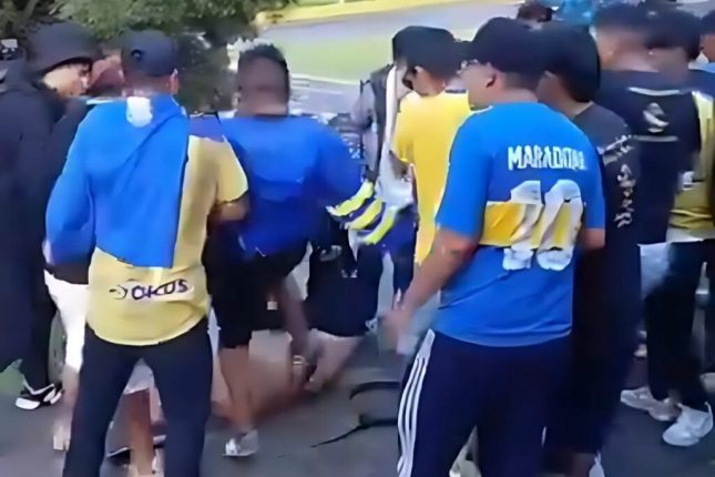 Hinchas del Patrón Mejía agreden a rival tras partido