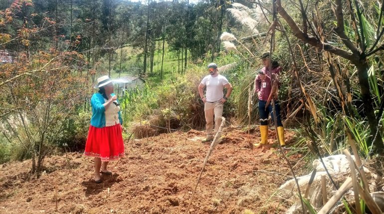 MAG impulsa tecnificación del riego en Chordeleg