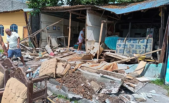 Riesgos: Son 3 mil los afectados por el sismo en Esmeraldas