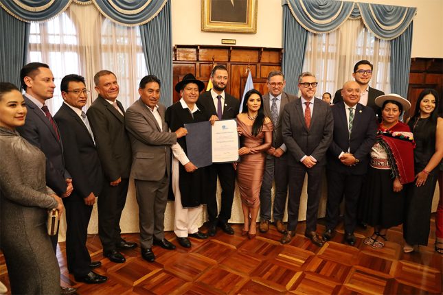 Geoparque Volcán Tungurahua recibe acreditación mundial Unesco
