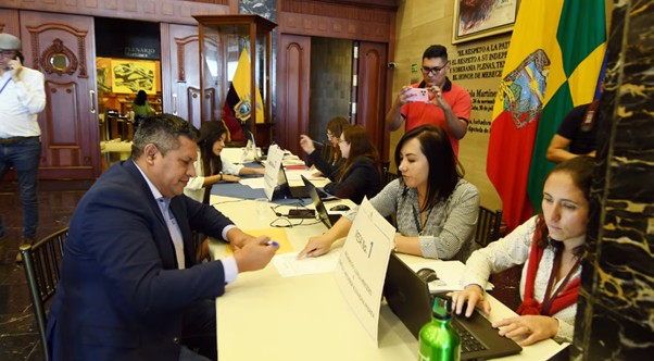 Inicia el proceso de entrega de documentos para nuevos asambleístas