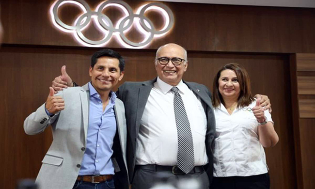 Jorge Delgado y Jefferson Pérez al frente del Comité Olímpico Ecuatoriano