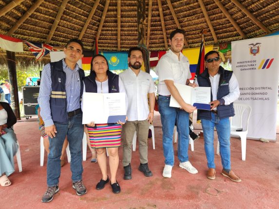 MAG apoya a productores de Santo Domingo con beneficios clave