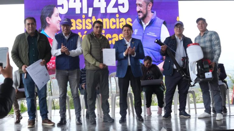 MAG impulsa el desarrollo agropecuario en Cotopaxi con inversiones