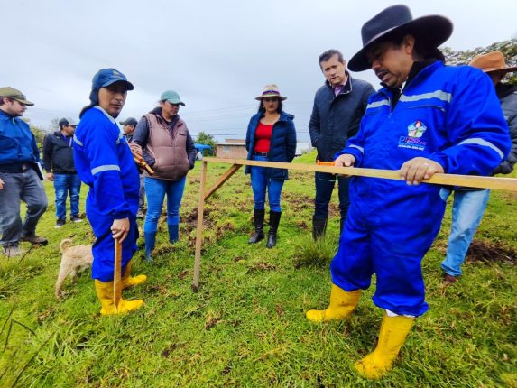 MAG promueve manejo sostenible de suelos en Pedro Moncayo