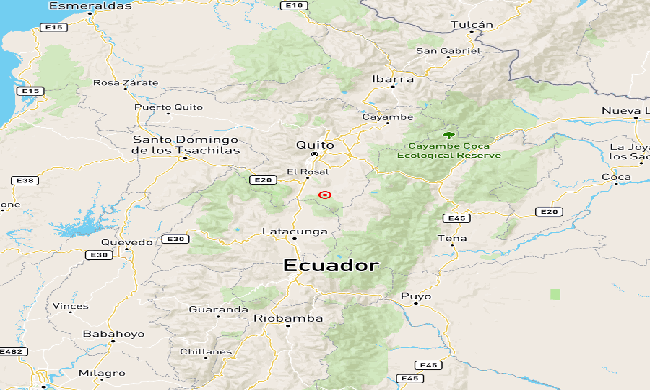 Sismo despierta a ciudadanos en Machachi