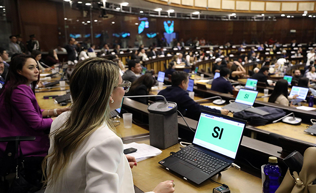ADN y RC5 votaron por reformar al Código de la Democracia