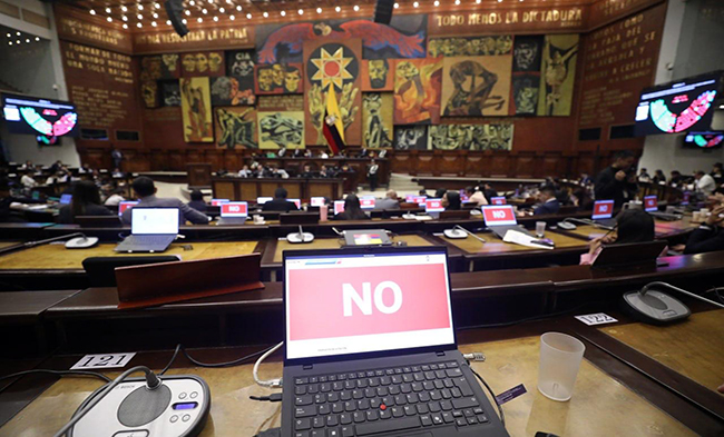 Asamblea Nacional archiva proyecto de reforma judicial