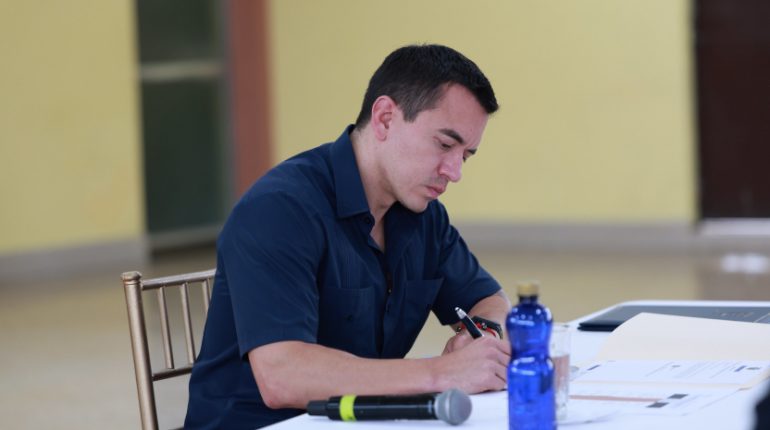 Daniel Noboa se reunirá con el presidente Xi Jinping