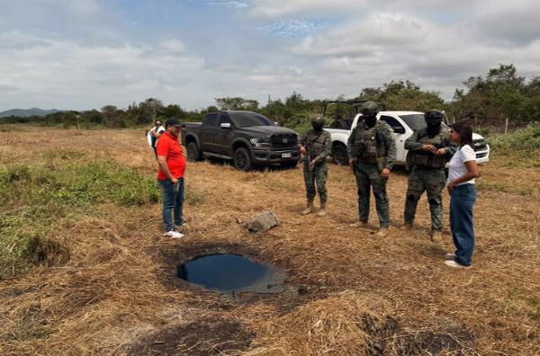 Descubren nueva perforación al poliducto en Manabí
