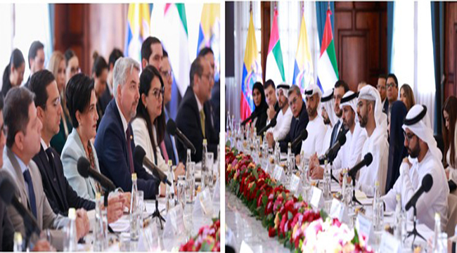 Ecuador presenta su potencial agrícola a delegación de Emiratos Árabes Unidos