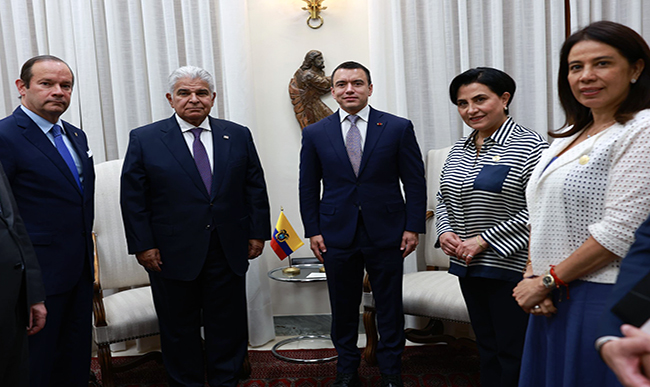 Ecuador y Panamá buscan fortalecer su relación bilateral