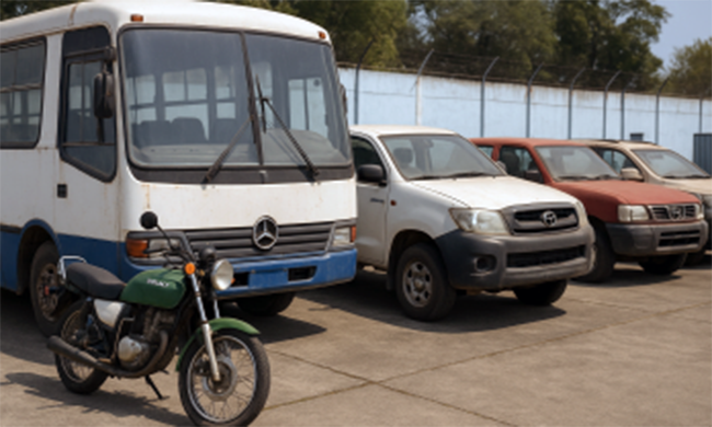 FAE rematará 77 vehículos en Manta, Guayaquil y Quito