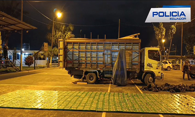 Incautan una tonelada de cocaína en Santo Domingo