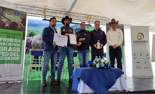 MAG otorga la primera Certificación Grass Fed a hacienda en Chimborazo