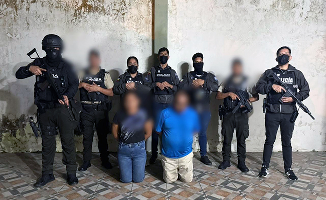 Policía intervino Centro de Acopio Ilegal de drogas en Los Ríos
