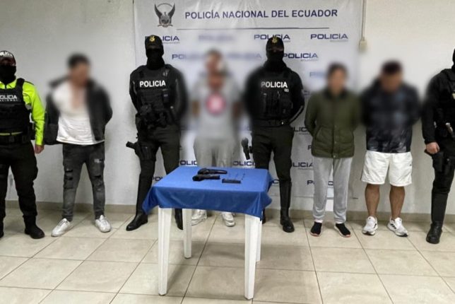 Capturan a cuatro implicados en riña y porte ilegal