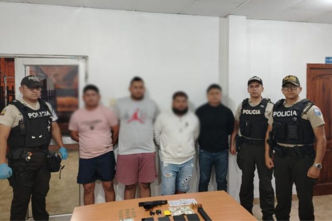 Capturan a implicados en ataque y miembros de Los Choneros