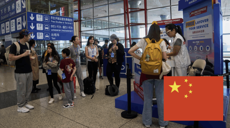 China amplía exención de visado para 75 países