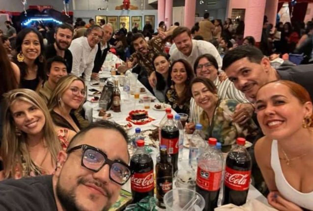 Correístas con procesos abiertos reaparecen en fiesta México