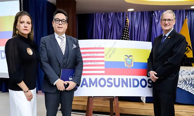 Ecuador fortalece la lucha contra el lavado de activos con apoyo EEUU