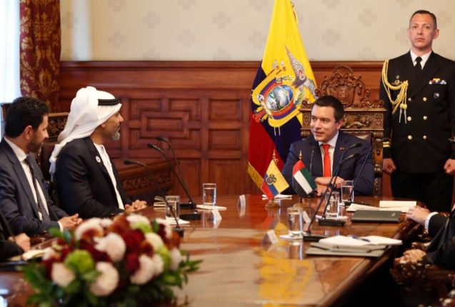 Ecuador y Emiratos Árabes fortalecen cooperación anticorrupción