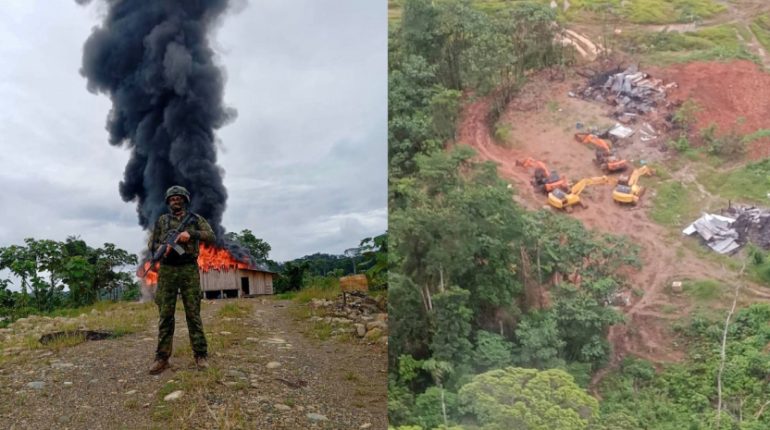 Ejército recupera control total en Alto Punino conflictivo