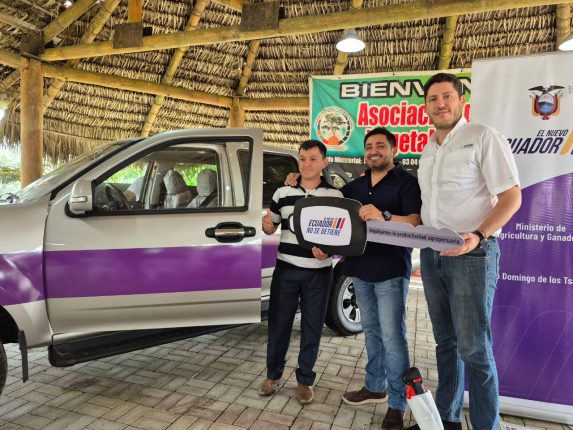 MAG fortalece producción agrícola en Santo Domingo Tsáchilas