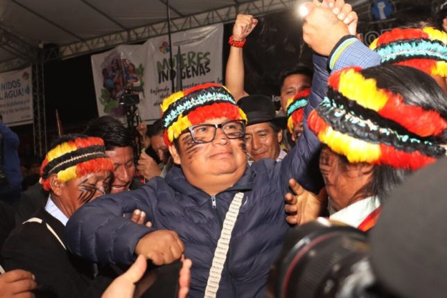 Marlon Vargas lidera la Conaie hasta 2028 oficialmente