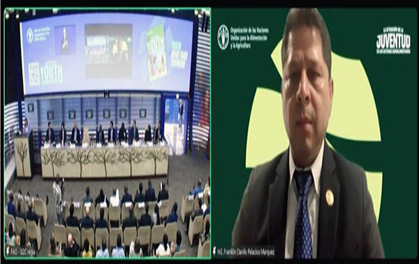 Ministro Palacios participa en conferencia de la FAO