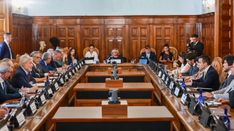 Noboa afianza cooperación antimafia con autoridades italianas en Roma