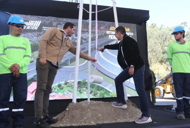 Noboa impulsa nuevo distribuidor vial para descongestionar Cuenca