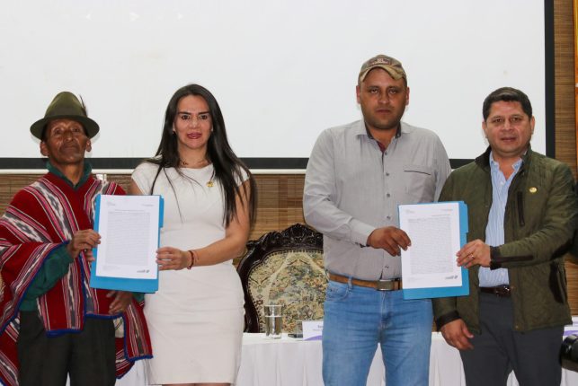 Productores de Sierra Centro reciben autorizaciones para riego agrícola