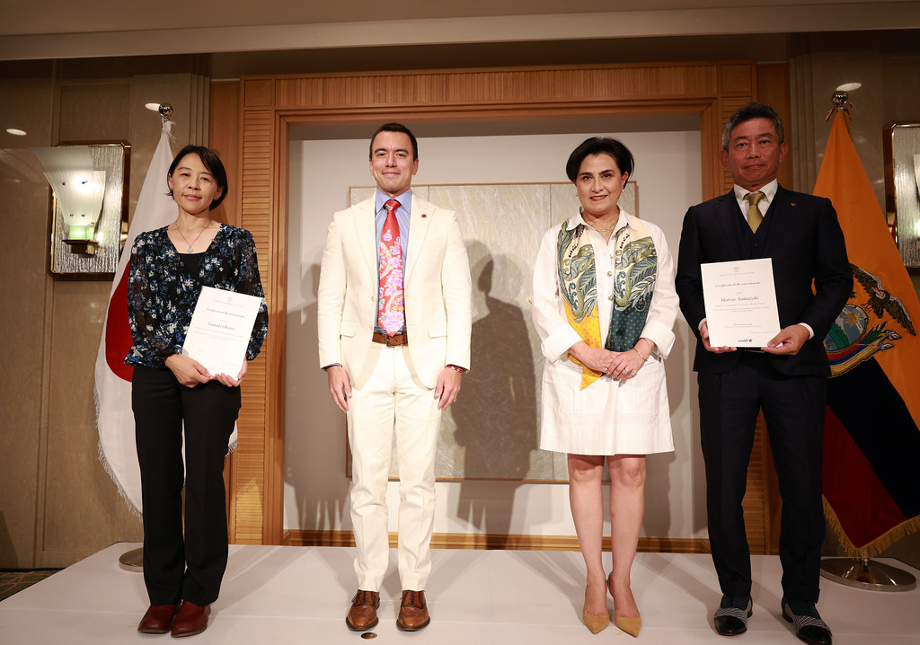 ecuador 221 Daniel-Noboa-reunion-gira-presidencial Presidente Noboa destacó el esfuerzo y la integración de la comunidad ecuatoriana