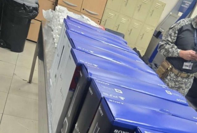 Aduana incauta consolas y celulares valorados en USD27.000