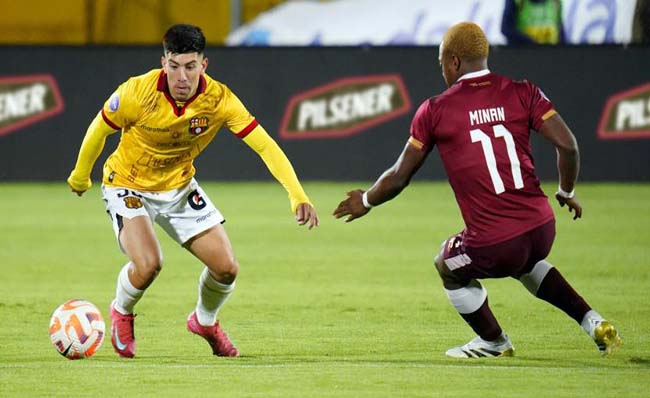 Barcelona venció en el último minuto a Vinotinto