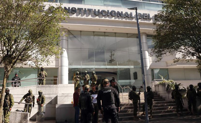 CC rechaza solicitud de Noboa y aplaza audiencia por Ley de Integridad