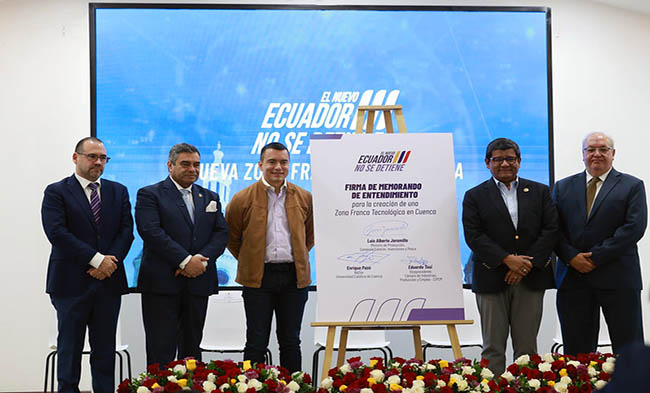 Cuenca contará con la primera zona franca tecnológica