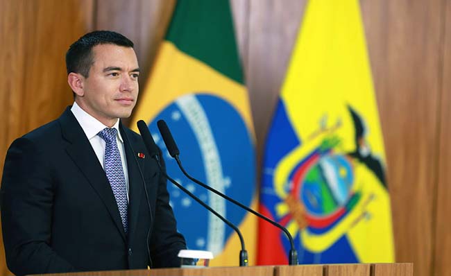 Daniel Noboa en el top 3 de los mandatarios latinoamericanos