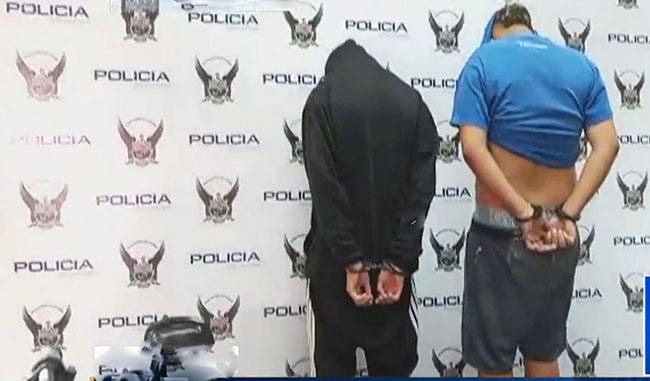 Dos adolescentes fueron capturados por extorsión en Guayaquil