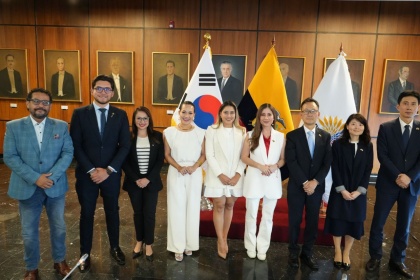 Ecuador y Corea fortalecen vínculos con nuevo grupo