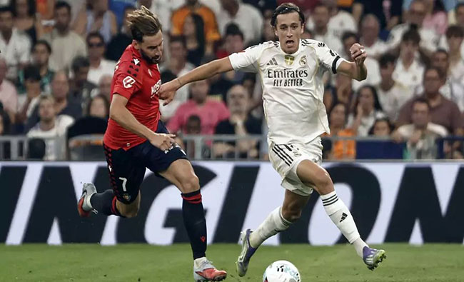 El 1x1 del Real Madrid contra Osasuna