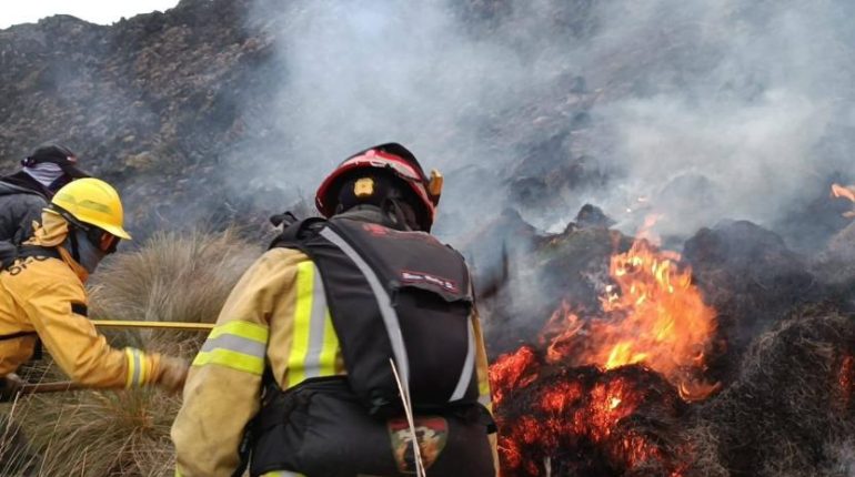 Incendio forestal consume más de mil hectáreas Imbabura
