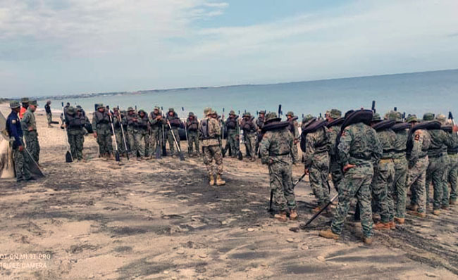 Marino muere durante entrenamiento de comando acuático