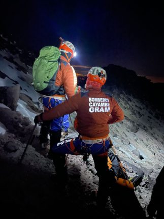 Montañista nicaragüense muere en volcán Cayambe nuevamente